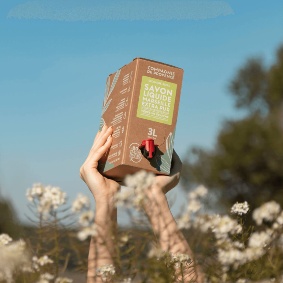 Eco-recharge 3L Verveine Fraîche - Compagnie de Provence